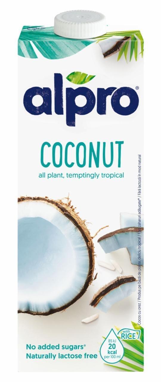 Фото - напиток кокосовый оригинальный Coconut Original Kokosový nápoj s rýží Alpro