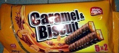 Фото - Бисквит с карамелью в шоколаде Caramel & biscuit Mister Choc