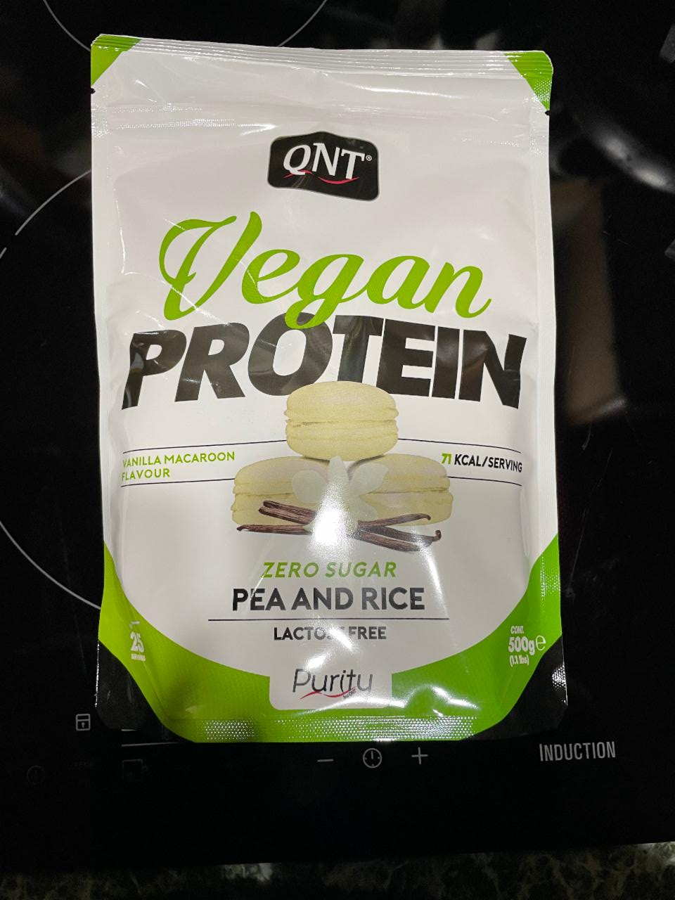 Фото - Протеин со вкусом ванильный макарун Vegan Protein QNT
