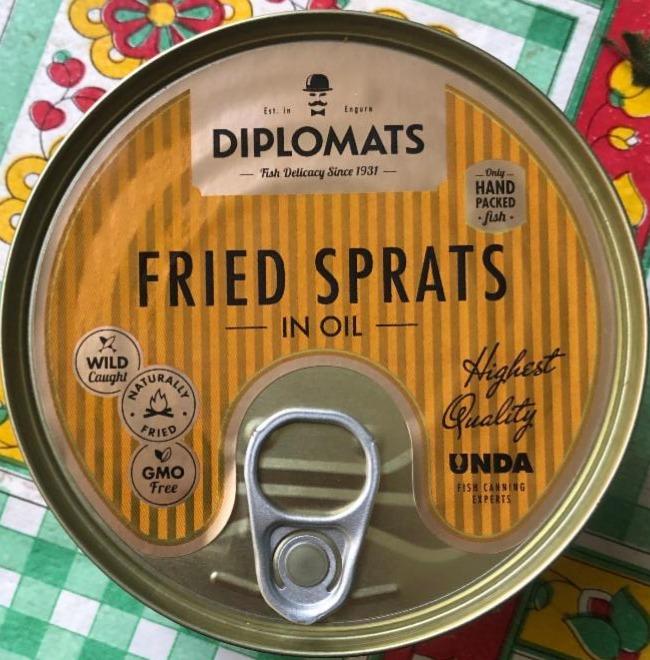 Фото - Шпроты жареные Fried Sprats Diplomats