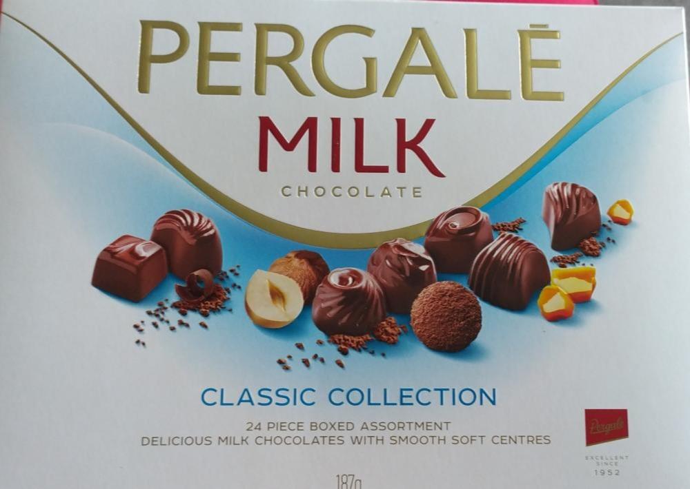 Фото - набор конфет из молочного шоколада winter masquerade Pergale