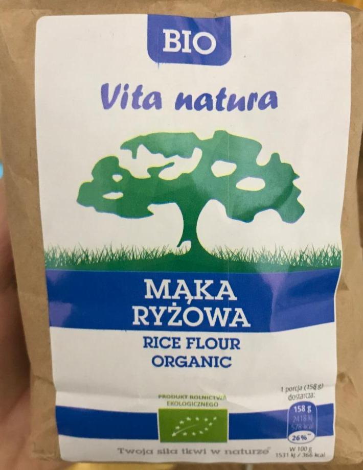 Фото - Мука рисовая органическая Vita Natura