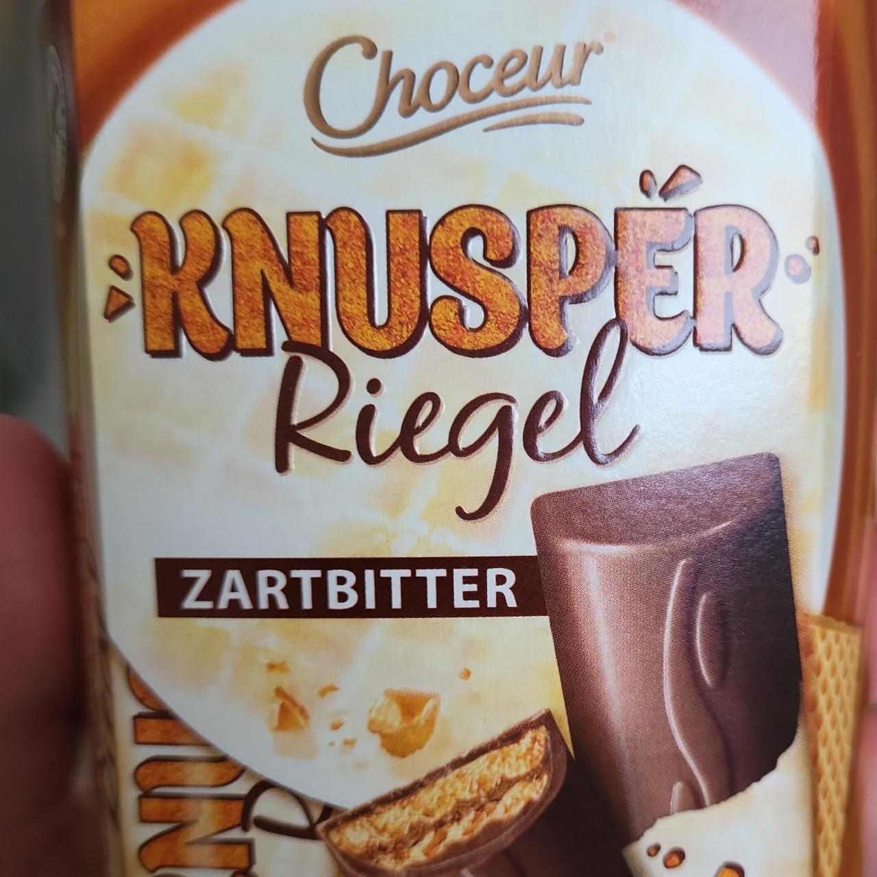 Фото - Шоколадный батончик Schoko Knusper Riegel Choceur