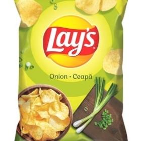 Фото - чипсы картофельные со вкусом молодого зеленого лука Lay'S
