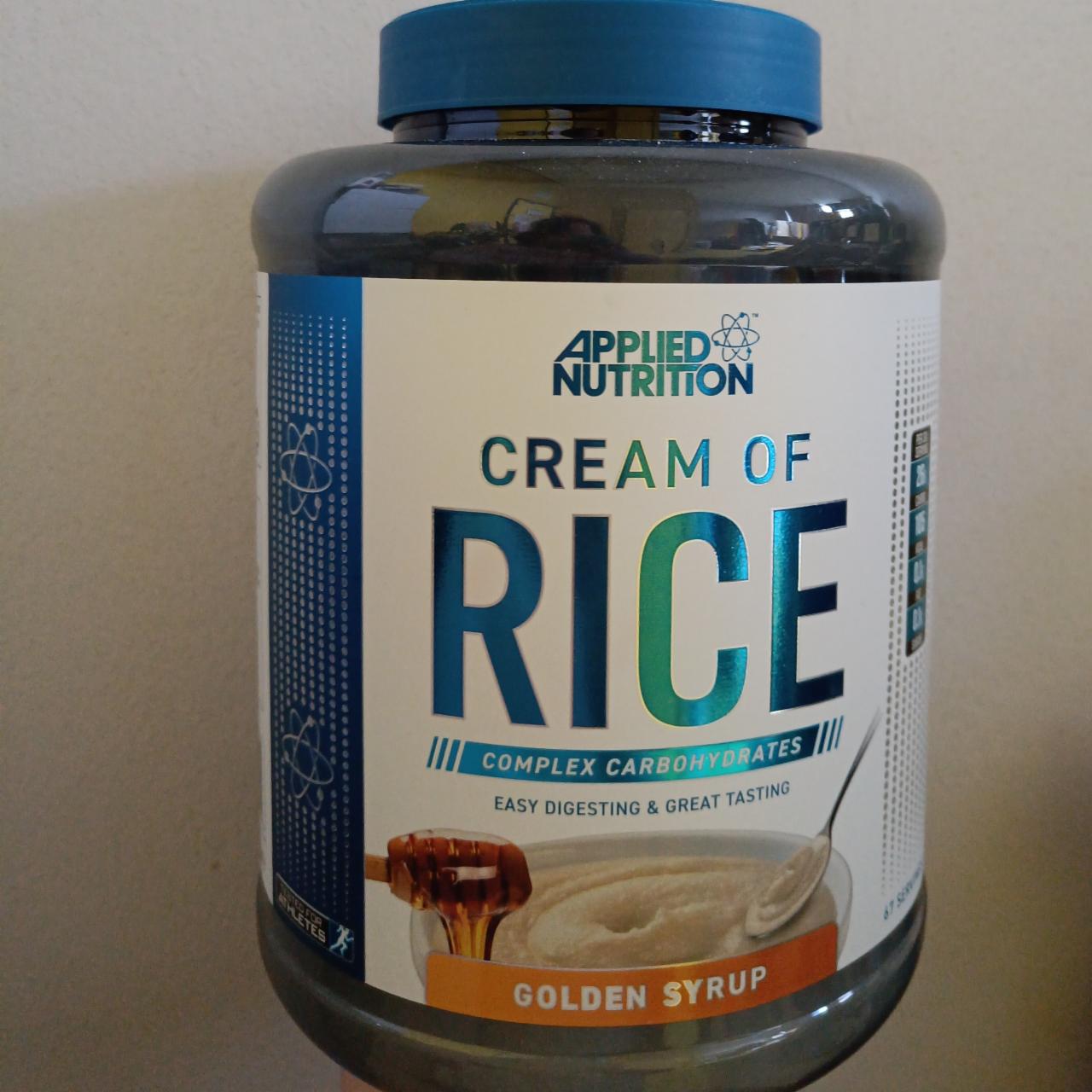 Фото - Рисовый крем Cream of rice Applied Nutrition