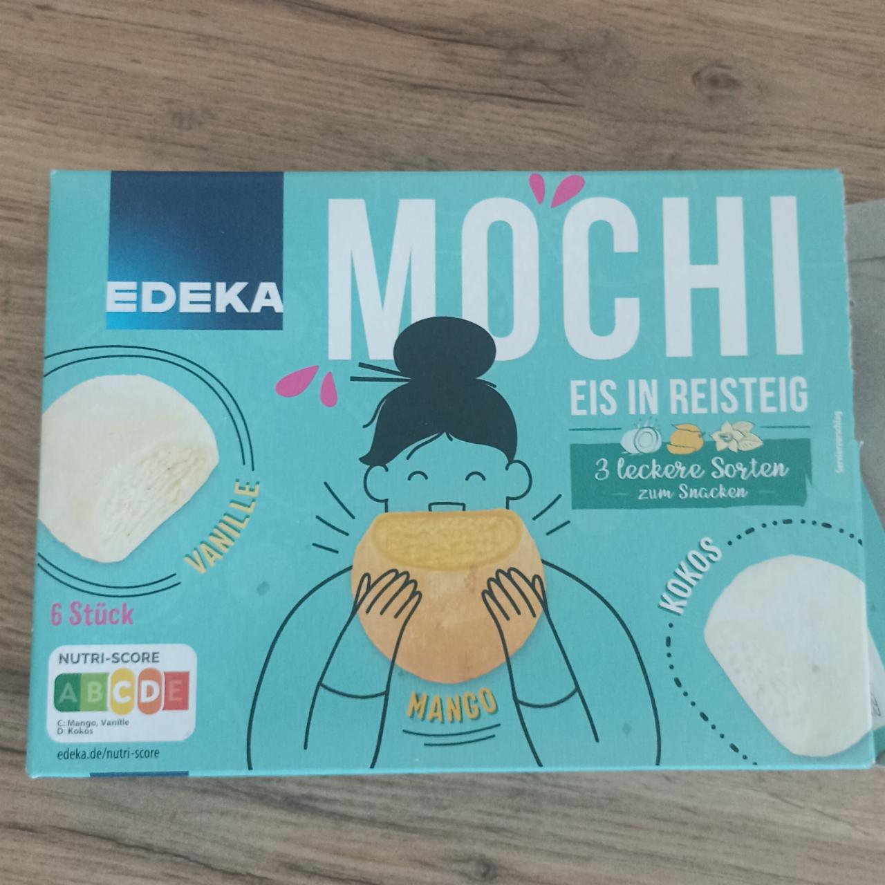 Фото - мороженое 3 вкуса в рисовом тесте Моти Edeka