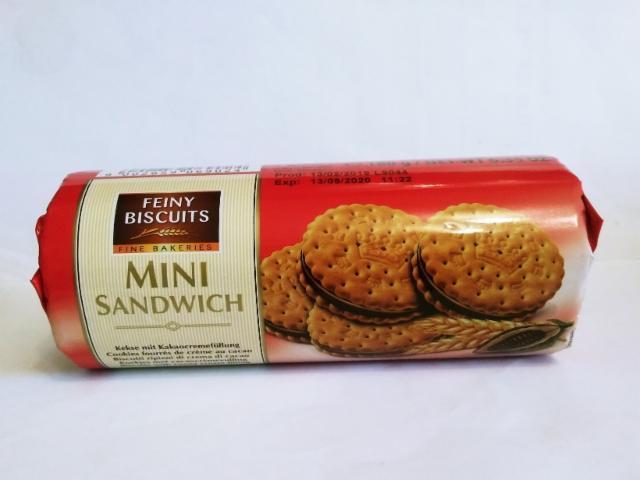 Фото - Печенье с какао кремовой начинкой 'Mini Sandwich' 'Feiny Biscuits'