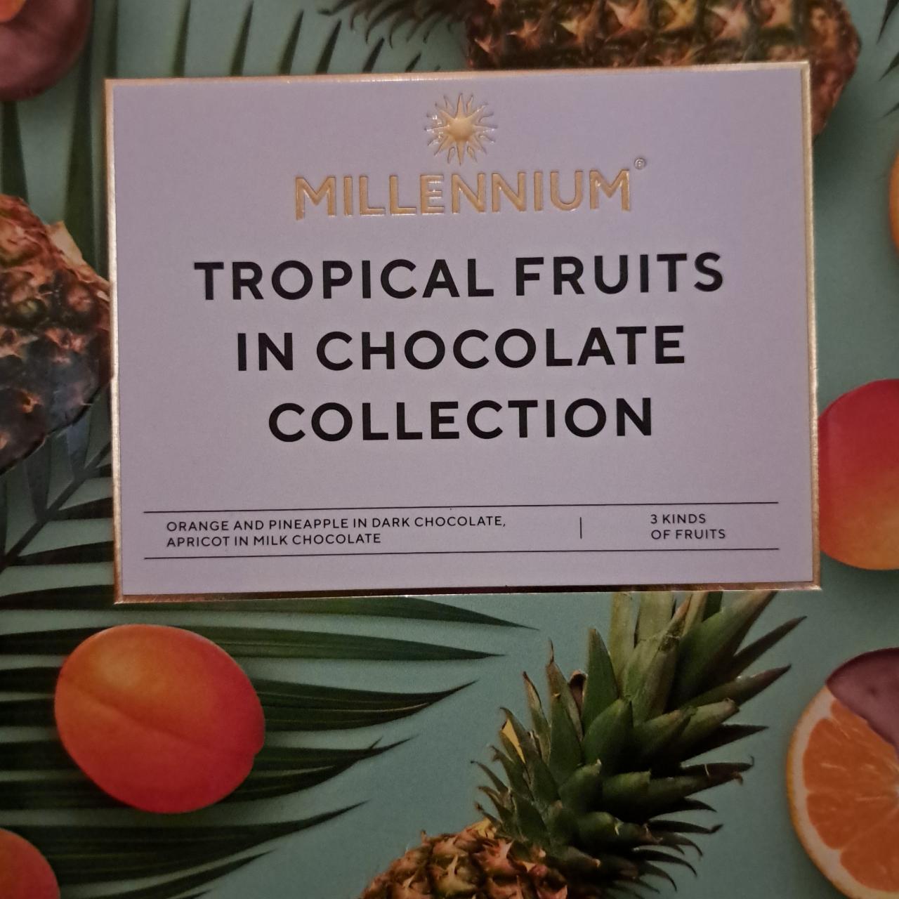 Фото - Конфеты тропические фрукты в шоколаде ассорти Millennium