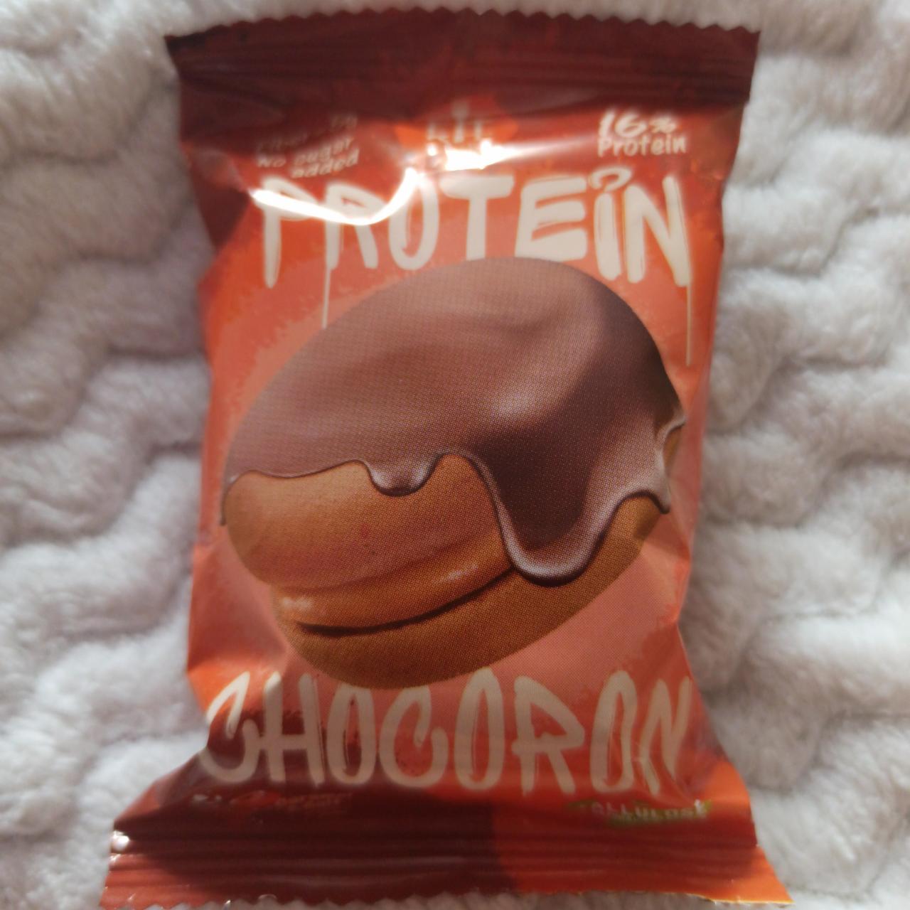 Фото - Protein Chocoron карамельный Fit Kit