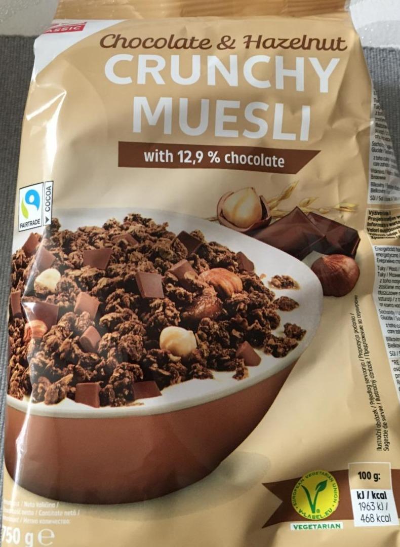Фото - Мюсли с шоколадом Chocolate & Hazelnut crunchy muesli K-Classic