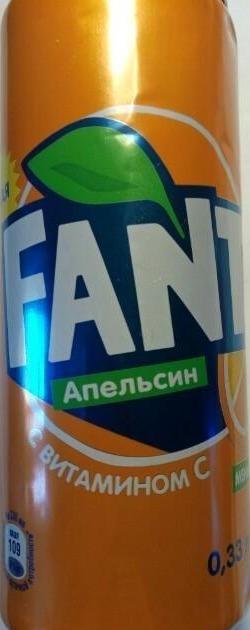 Фото - Напиток сильногазированный Фанта Fanta orange апельсин с витамином С