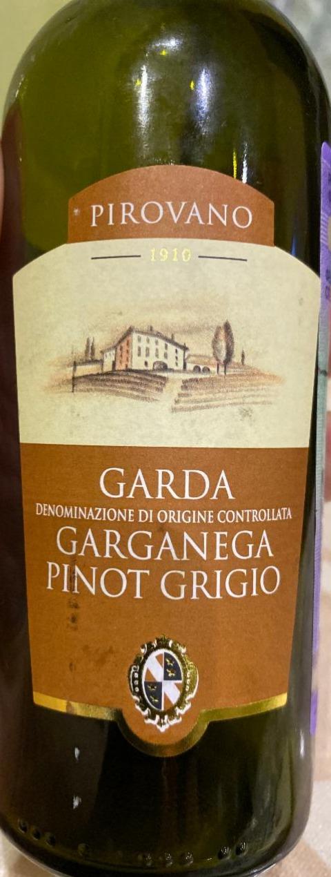 Фото - Вино garda Pinot Grigio Pirovano