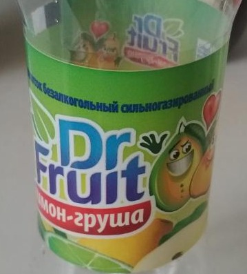 Фото - напиток лимон-груша Dr. Fruit