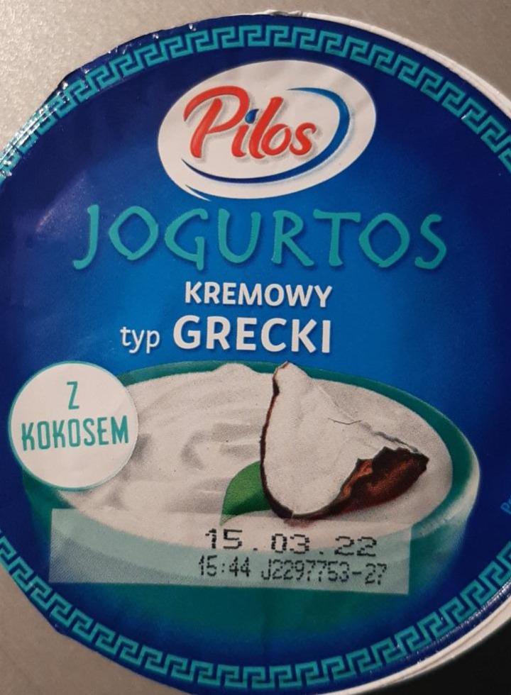 Фото - Jogurtos kremowy typ grecki z kokosem Pilos