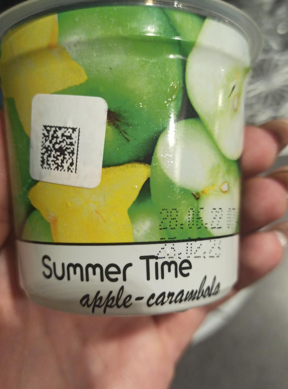 Фото - Продукт из сыворотки десерт замороженный яблоко карамбола Summer time