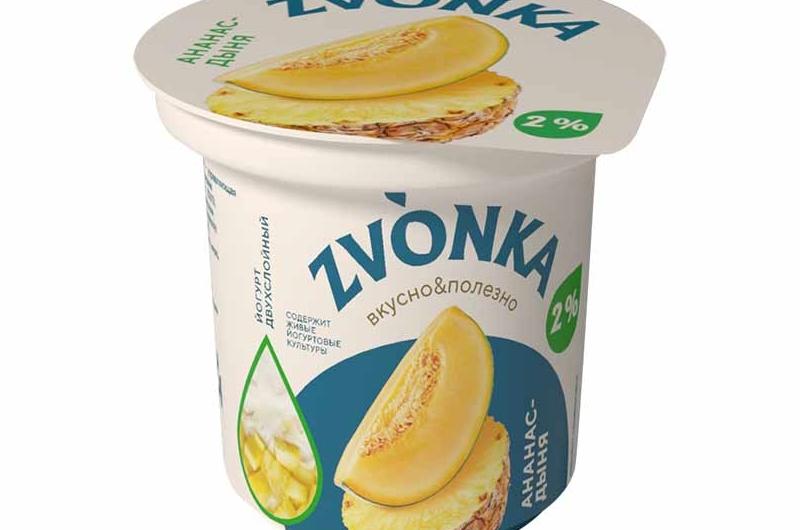 Фото - ананас дыня йогурт Zvonka