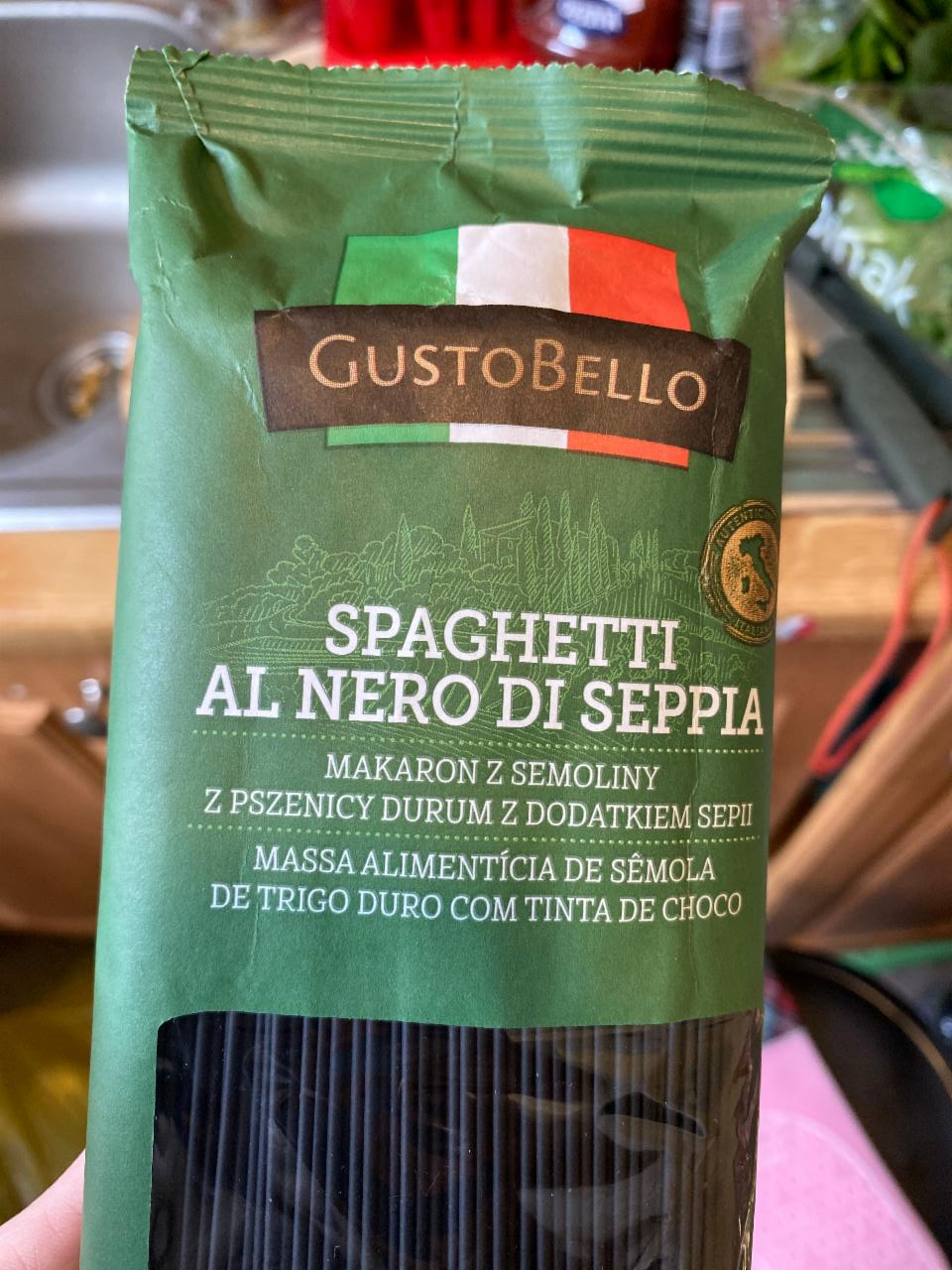 Фото - Spaghetti al Nero di Seppia GustoBello