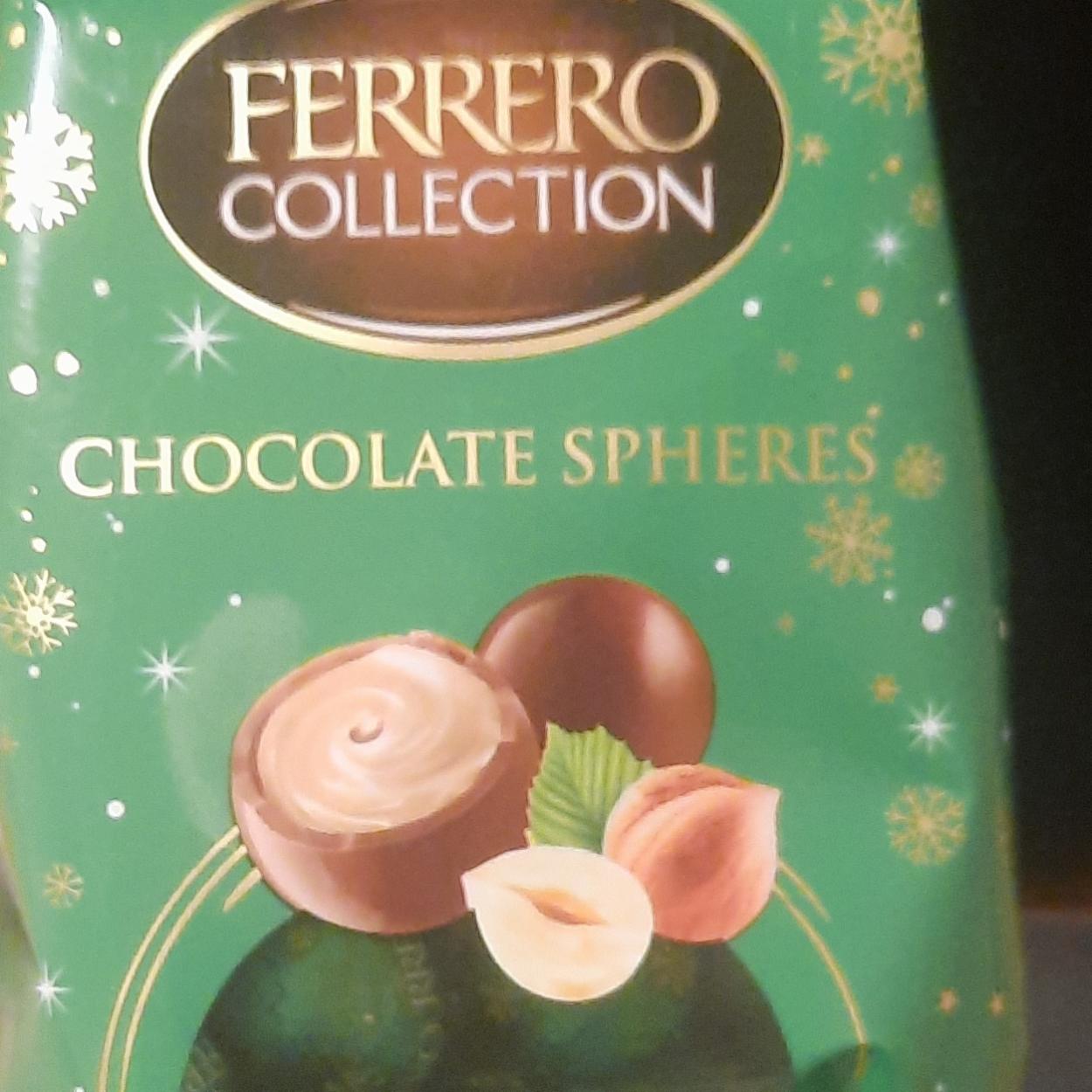 Фото - Chocolate spheres Hazelnut Ferrero collection
