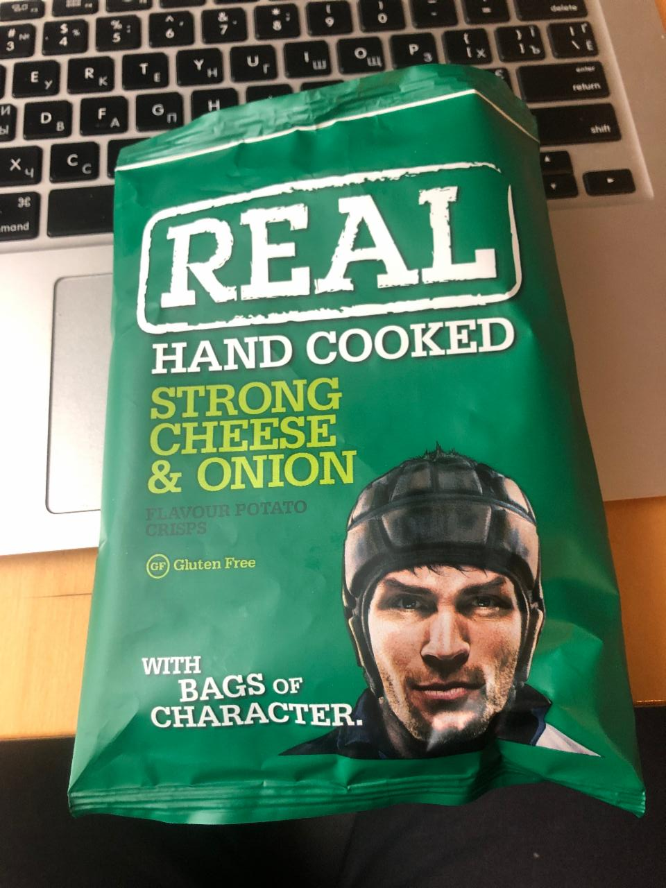 Фото - Чипсы Strong Cheese & Onion Real