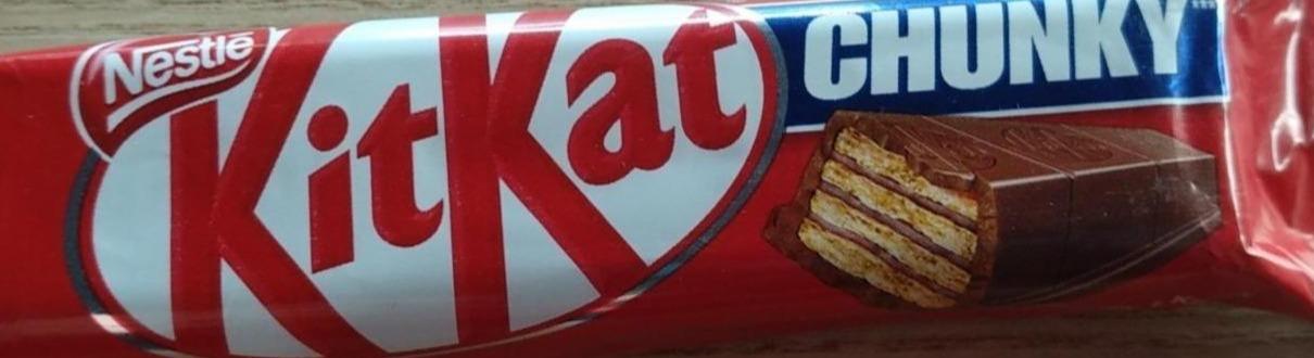 Фото - Вафли в молочном шоколаде Kit Kat Chunky