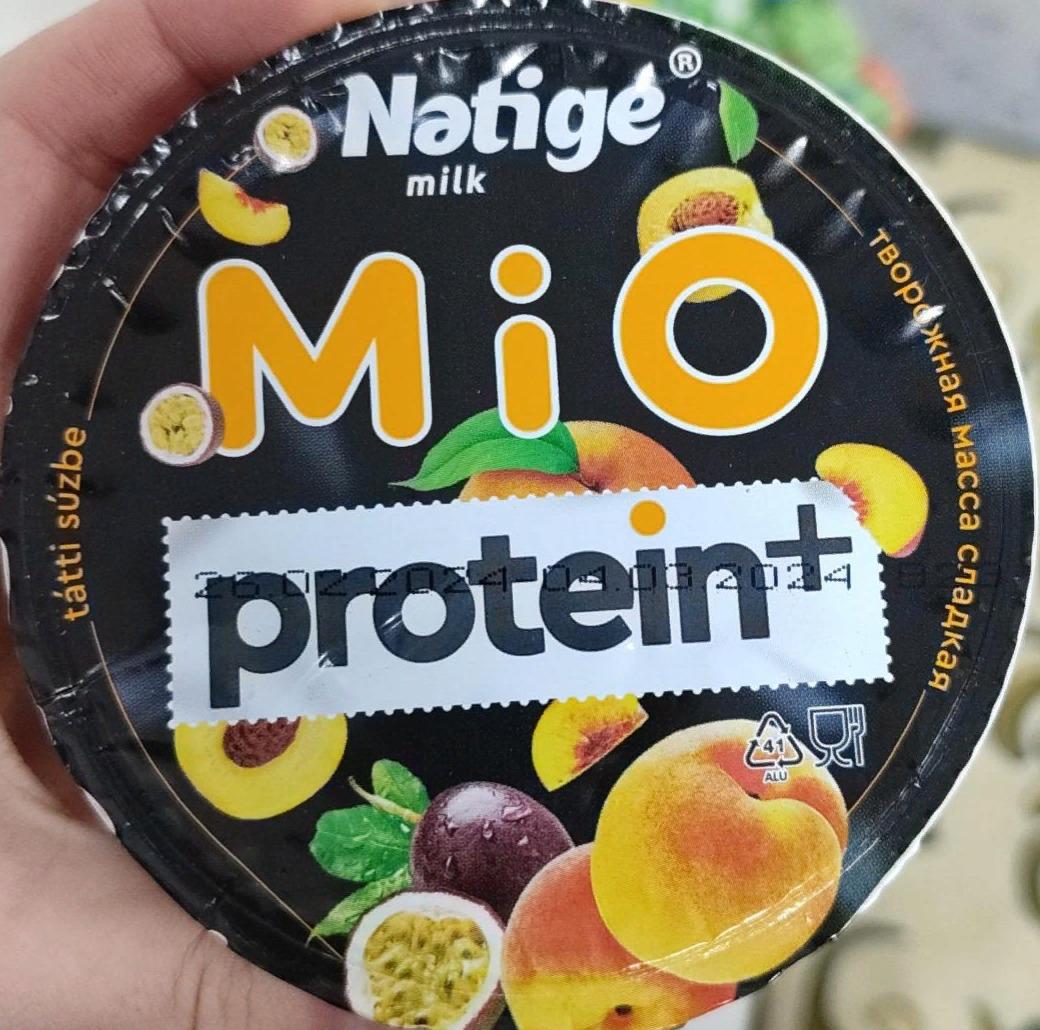 Фото - Mo protein+творожная масса сладкая персик маракуйя Natige