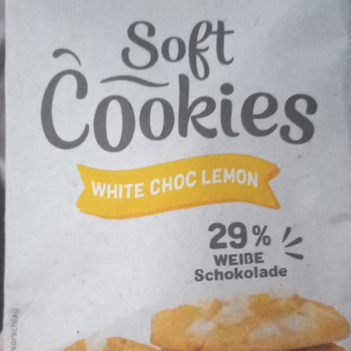 Фото - Печенье с лимоном и белым шоколадом Soft Cookies White Choc Lemon Rewe Beste Wahl