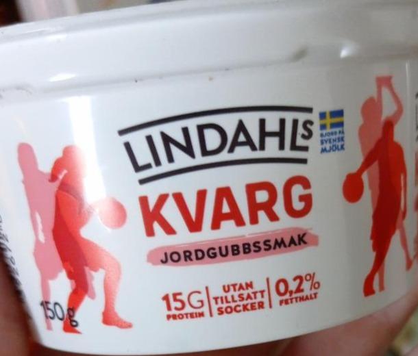 Фото - kvarg йогурт красный 0.2% Lindahls