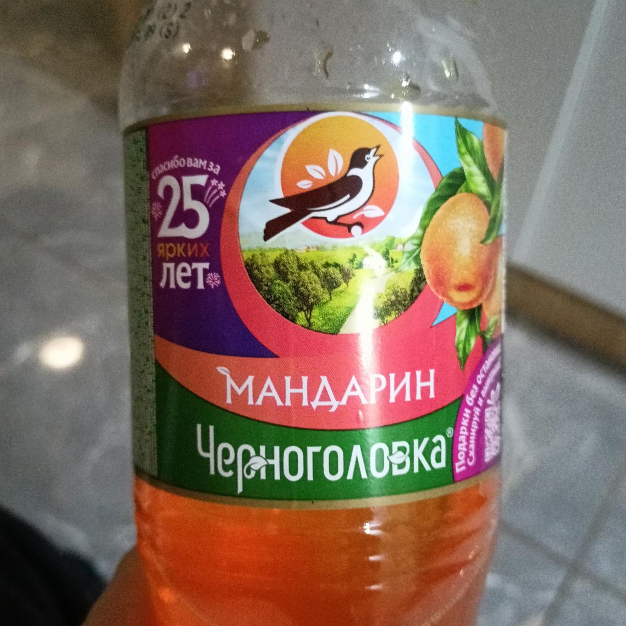 Фото - Газированный напиток Мандарин Черноголовка