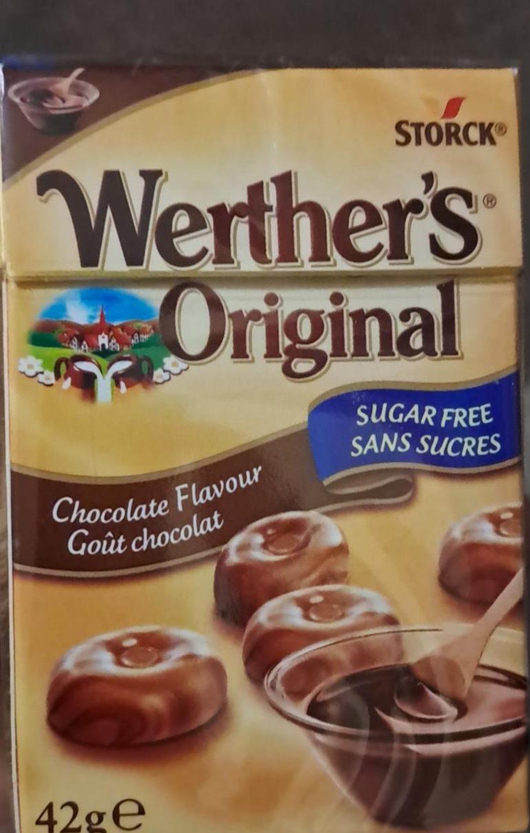 Фото - Карамельные леденцы с шоколадным вкусом Werther's original Storck