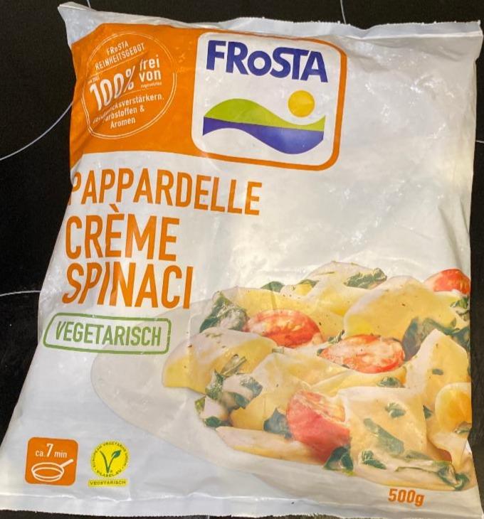 Фото - Frosta Pappardelle crème spinaci