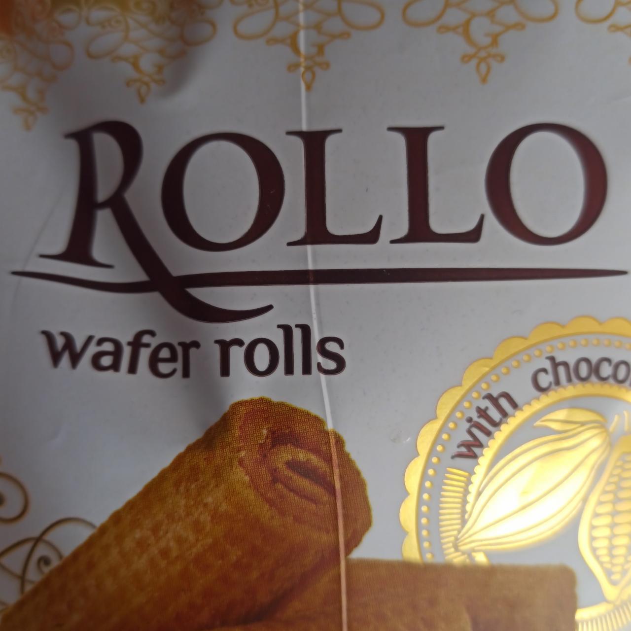 Фото - вафельні рулетики Rollo