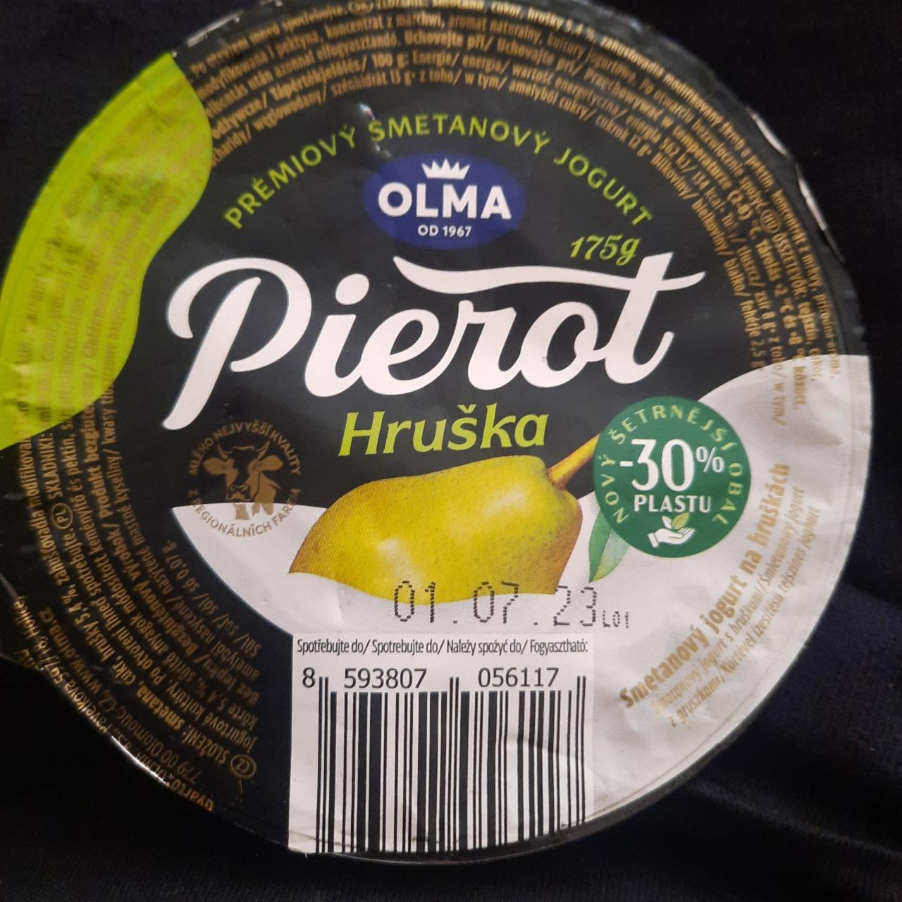 Фото - Йогурт со вкусом груши Jogurt Gruszka Olma