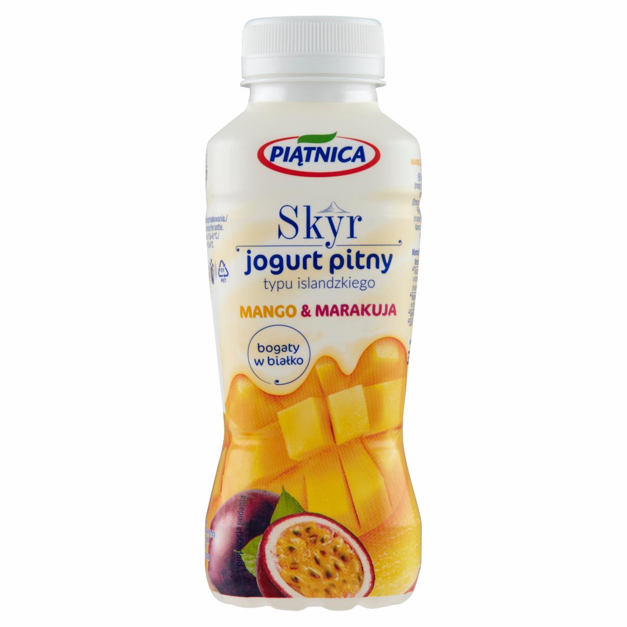 Фото - скир питьевой йогурт манго-маракуйя Piątnica