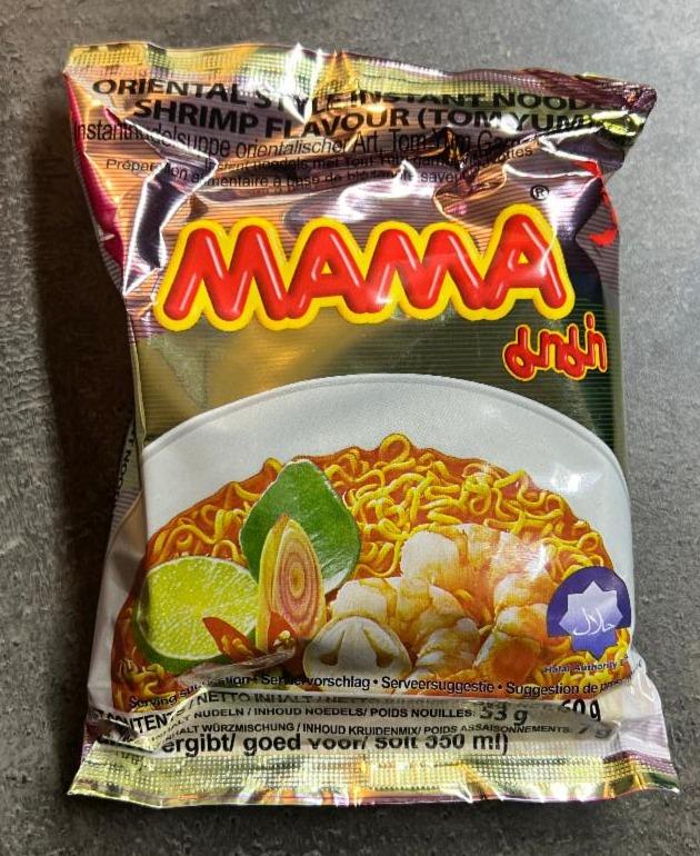 Фото - Тайская лапша ба со вкусом креветки Tom Yum MaMa