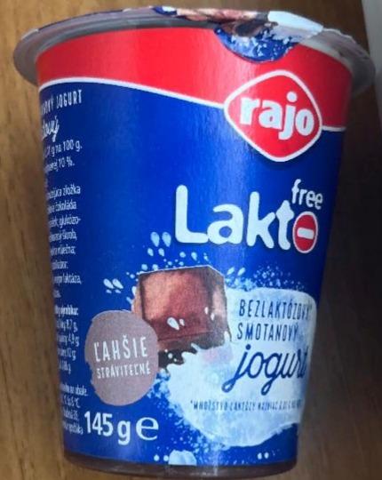Фото - Lacto free jogurt (chocolate) Rajo
