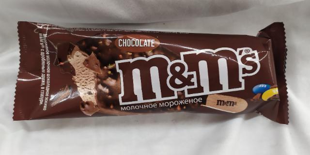 Фото - Молочное мороженое шоколад M&M's