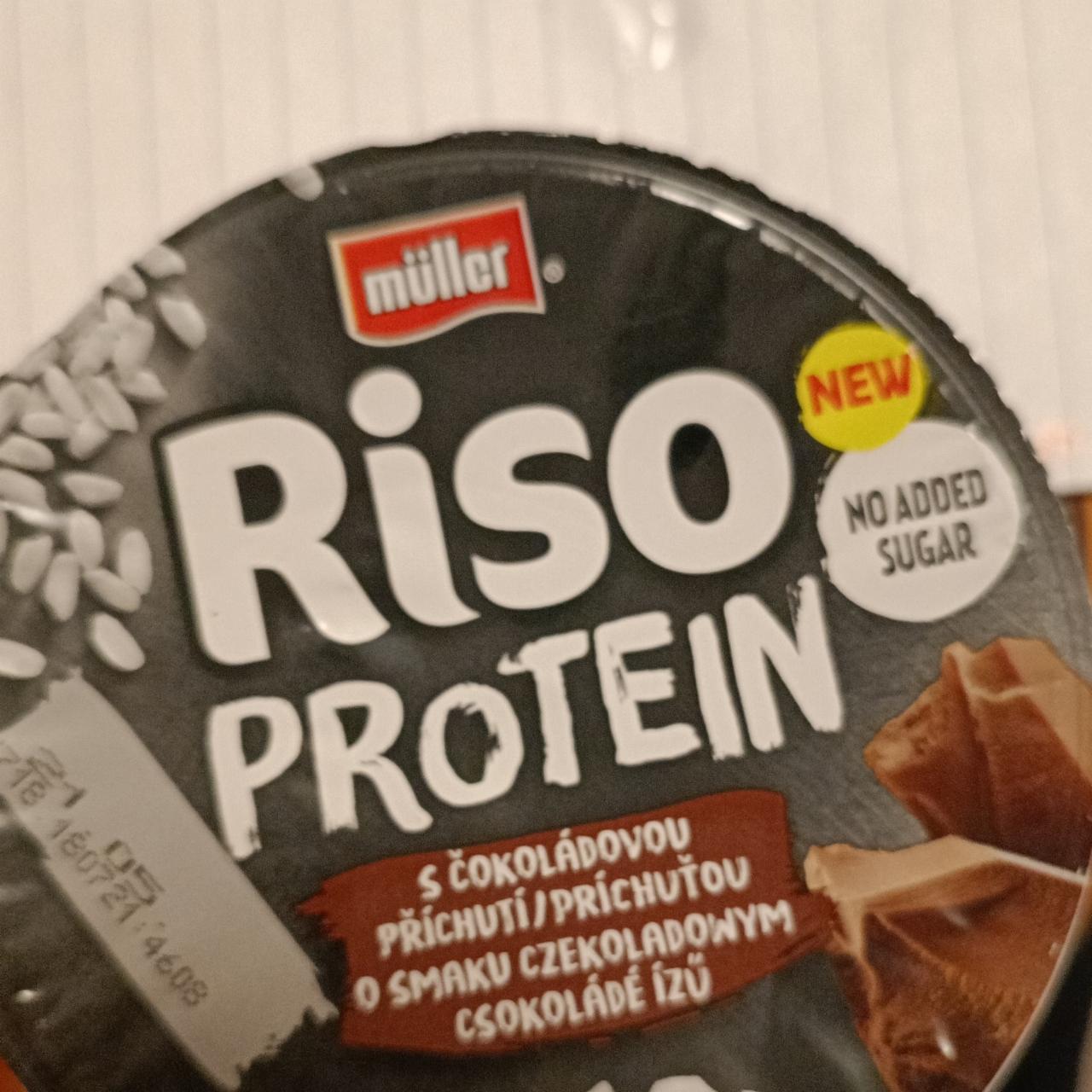 Фото - протеиновая рисовая каша с шоколадом Riso protein Müller