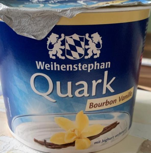 Фото - молочный продукт ванильный кварк Weihenstephan