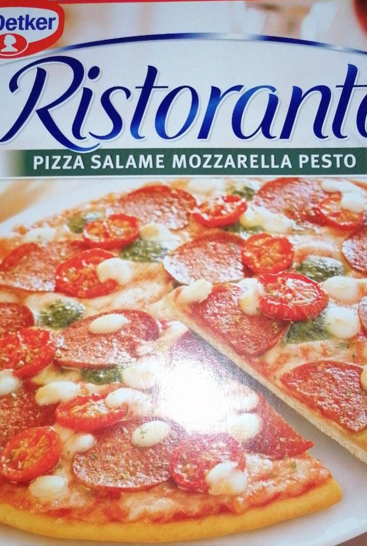 Фото - Пицца Ristorante салями-моцарелла Dr.Oetker