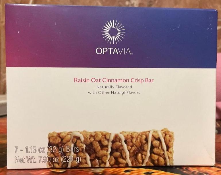 Фото - Raisin oat cinnamon crisp bar Optavia
