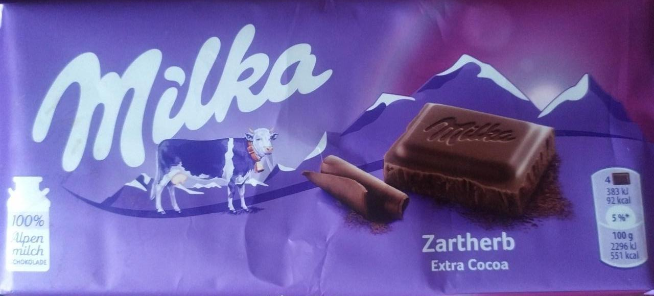Фото - Шоколад Extra Cocoa Milka