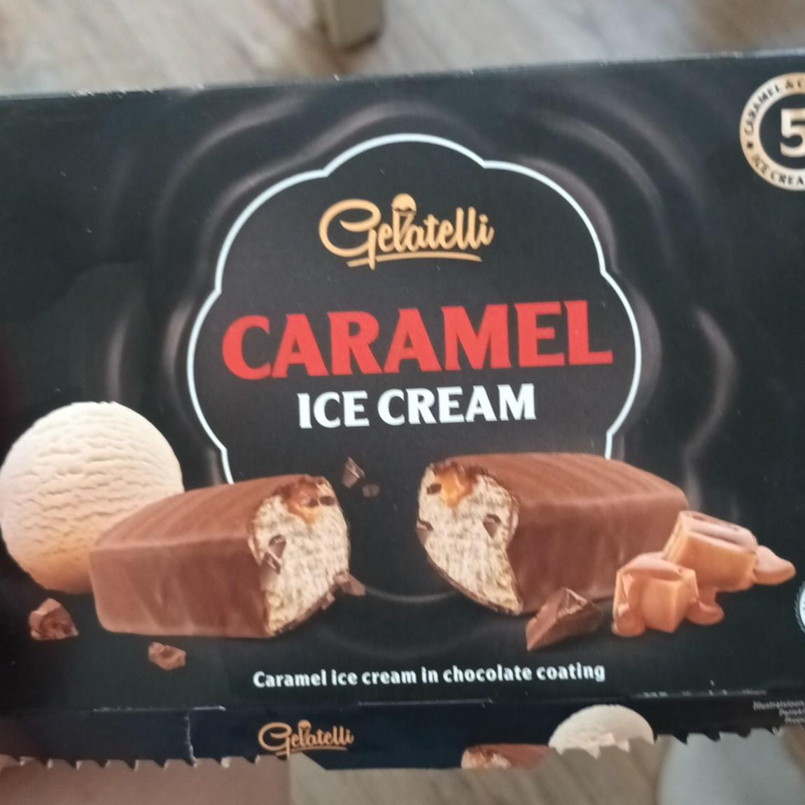 Фото - Мороженое карамельное в шоколаде Caramel Ice Cream Gelatelli