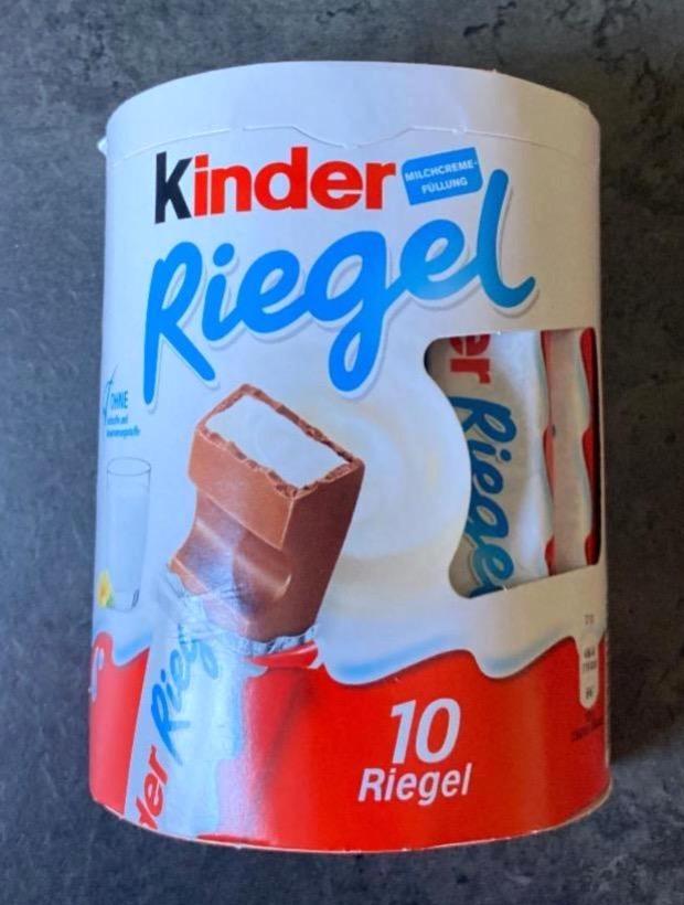 Фото - Шоколадные батончики Kinder Riegel Ferrero