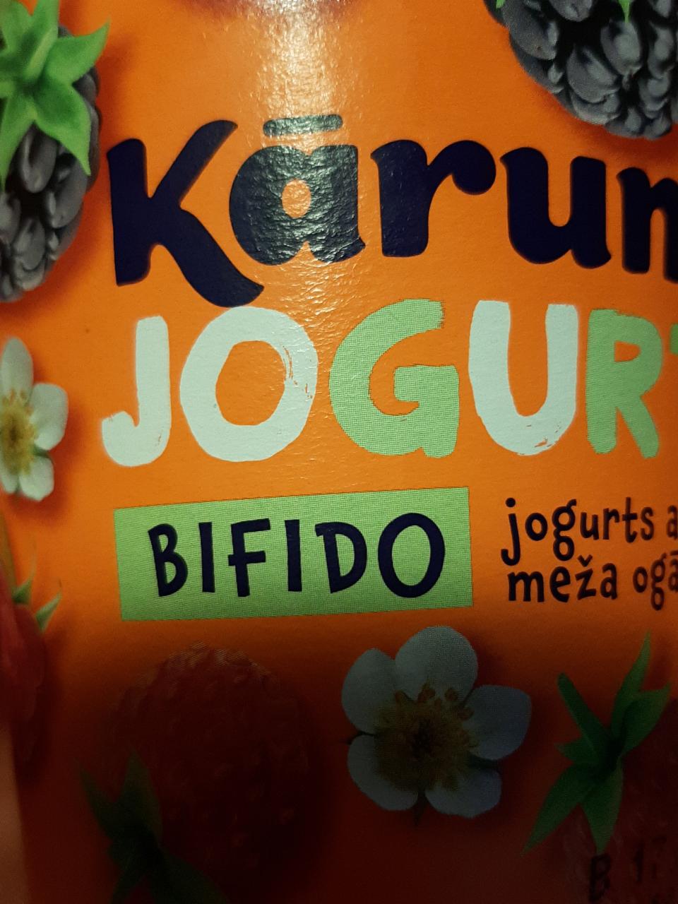 Фото - йогурт bifido с лесными ягодами Kārums