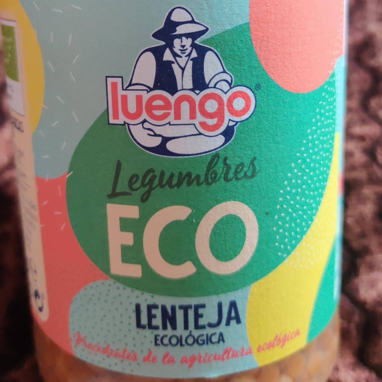 Фото - Чечевица консервированная Eco Luengo