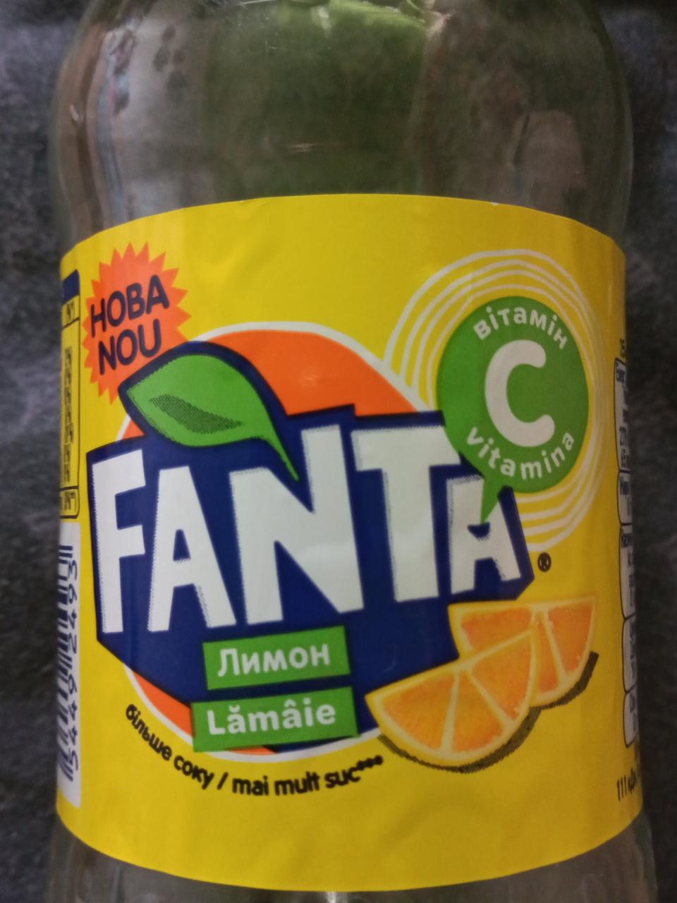 Фото - Напиток безалкогольный со вкусом лимона Fanta