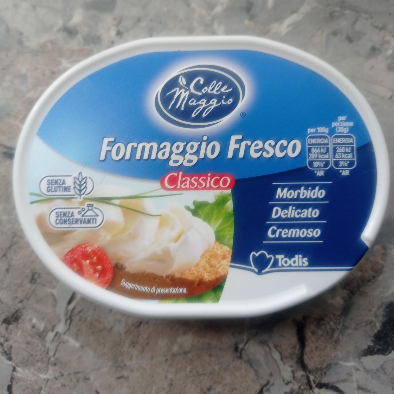 Фото - Сыр сливочный Formaggio Fresco Todis