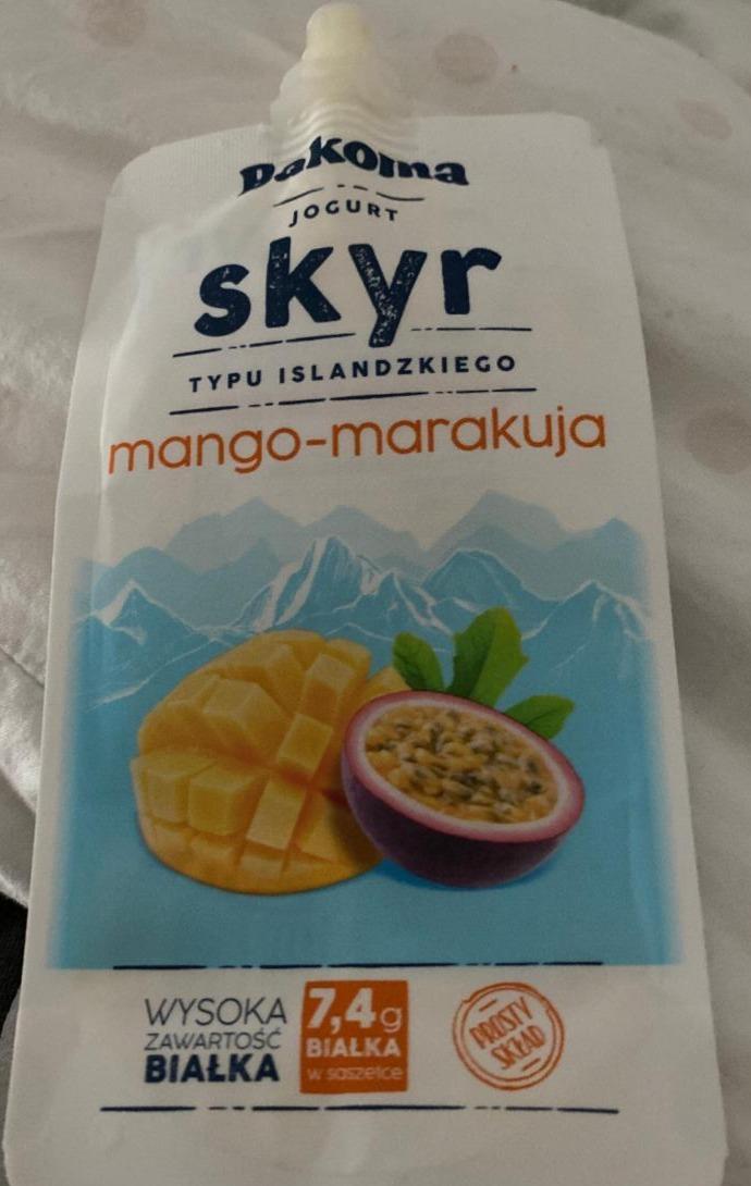 Фото - Jogurt skyr typu islandzkiego mango marakuja Bakoma