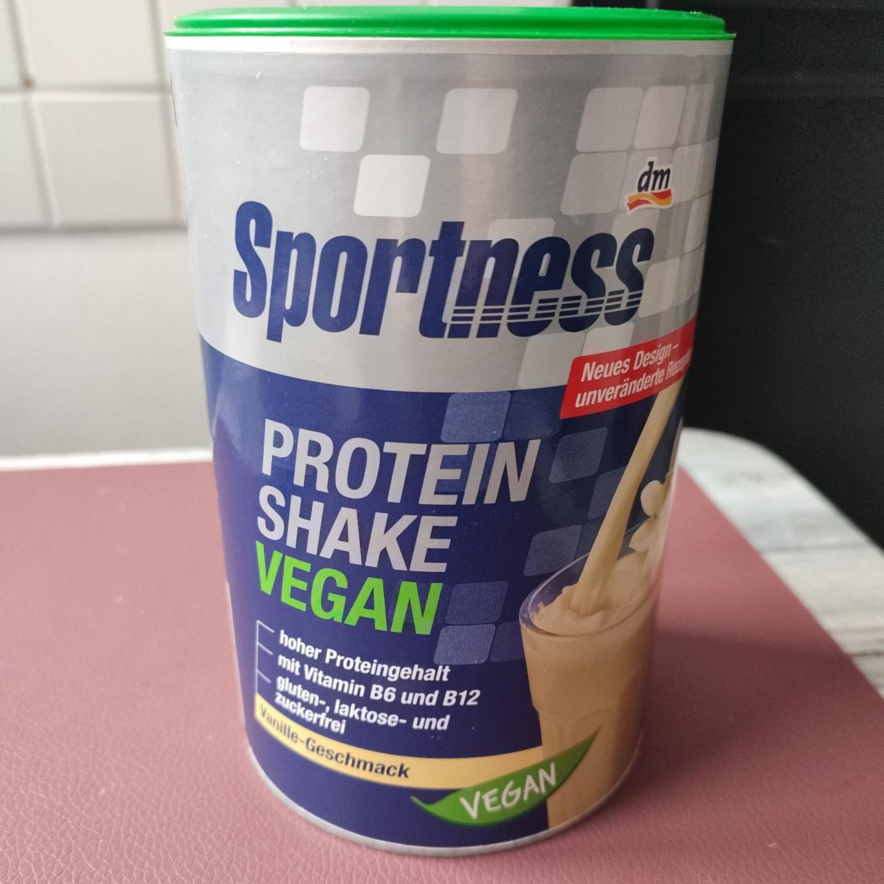 Фото - Vegan Protein Shake Vanilla Sportness