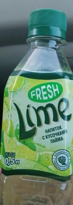 Фото - напиток с кусочками лайма lime Fresh